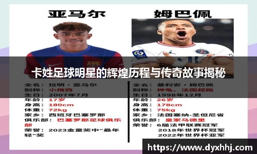 卡姓足球明星的辉煌历程与传奇故事揭秘
